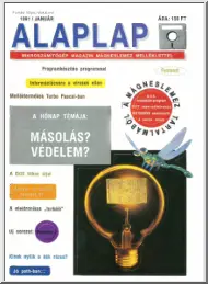 Új alaplap magazin, 1991-01