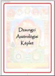 Dzsungci asztrológiai képlet