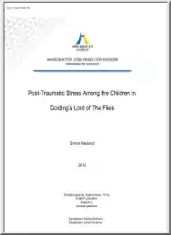 Simon Naslund - Post Traumatic Stress Among the Children in Goldings Lord of The Flies