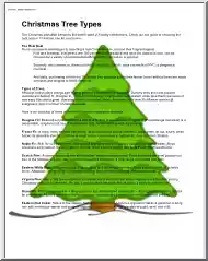 Christmas Tree Types