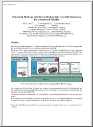 Abel-Blochwitz-Eichberger - Functional Mock-up Interface in Mechatronic Gearshift Simulation for Commercial Vehicles