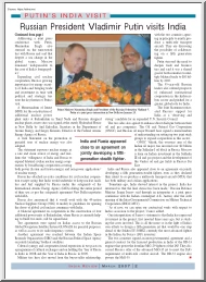 Russian President Vladimir Putin Visits India
