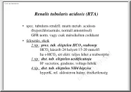 Renalis tubularis acidosis (RTA)