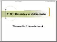 Térvezérlésű tranzisztorok