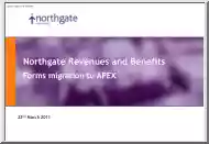 Andrews-Blair - Northgate Revenues and Benefits, Forms Migration to APEX