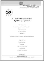 Helmut Garstenauer - A Unified Framework for Rigid Body Dynamics