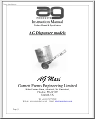 AG Dispenser Models