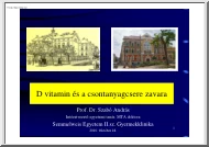 Dr. Szabó András - D vitamin és a