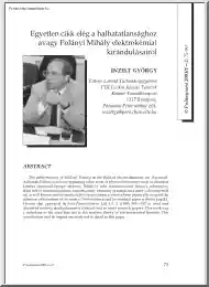 Inzelt György - Egyetlen cikk elég a halhatatlansághoz avagy Polányi Mihály elektrokémiai kirándulásairól