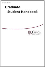 Cairn University, Graduate Student Handbook