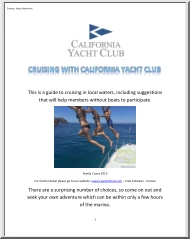 Cruising with California Yacht Club