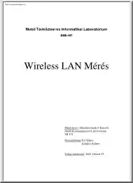 Pol-Shulcz - Wireless LAN mérés