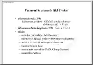 Veseartéria stenosis (RAS) okai