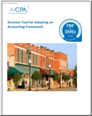 Decision Tool for Adopting an Accounting Framework
