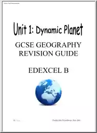 N. Garthwaite - Dynamic Planet, GCSE Georraphy Revision Guide, EDEXCEL B