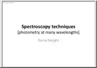 Danny Steeghs - Spectroscopy Techniques