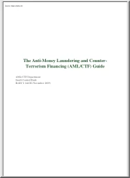 The Anti-Money Laundering and Counter-Terrorism Financing Guide, AML/CTF