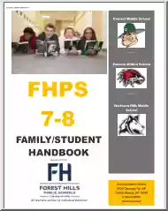 FHPS 7-8, Family Student Handbook