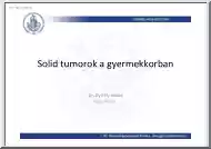 Dr. Győrffy Balázs - Malignus vérképzés, Solid tumorok a gyermekkorban