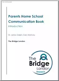 Galpin-Morrissey - Parents Home School Communication Book, Introduction