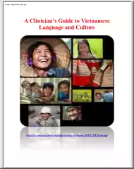 A Clinicians Guide to Vietnamese Language and Culture