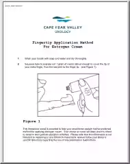 Fingertip Application Method For Estrogen Cream