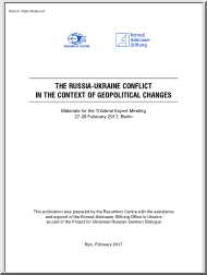 The Russia Ukraine Conflict in the Context of Geopolitical Changes
