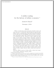 Antoinette Baujard - A Utility Reading for the History of Welfare Economics