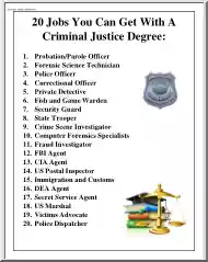 20 Jobs You Can Get With A Criminal Justice Degree