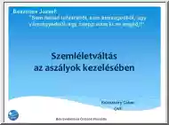 Kolossváry Gábor - Szemléletváltás az aszályok kezelésében