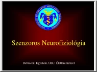 Szenzoros neurofiziológia