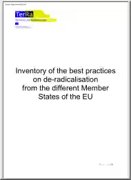 Maria Lozano - Inventory of the Best Practices on Deradicalisation from the Different Member States of the EU