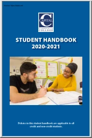 Capital Community College, Student Handbook