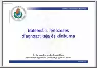 Kenesei-Pataki - Bakteriális fertőzések diagnosztikája és klinikuma