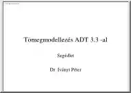 Dr. Iványi Péter - Tömegmodellezés ADT 3.3 -al