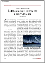 Landy-Gyebnár Mónika - Érdekes légköri jelenségek a sarkvidékeken
