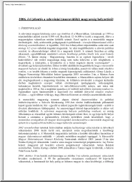 2006. évi jelentés a szlovéniai (muravidéki) magyarság helyzetéről
