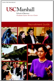 USC Marshall, School of Business, Recruitment Guide