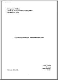 Fodor Viktória - Árfolyamrendszerek, árfolyamváltozások