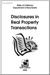 Disclosures in Real Property Transactions