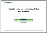 Vezetési tanácsadói díjak felmérése, 2022
