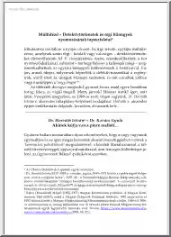 Dr. Kovács Gyula - Múltidéző, Detektívtörténetek és régi bűnügyek nyomozásának tapasztalatai