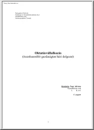 Nagy Adrienn - Oktatásvállalkozás