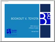 Michael Barr - Bookout v. Toyota