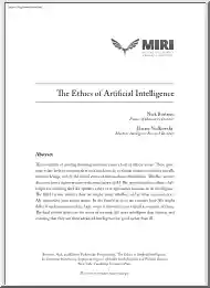 Bostrom-Yudkowsky - The Ethics of Artificial Intelligence