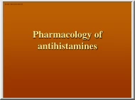 Pharmacology of Antihistamines