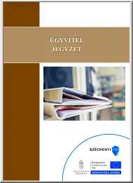 Ügyvitel jegyzet, középiskolások számára