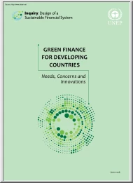 Green Finance for Developing Countries