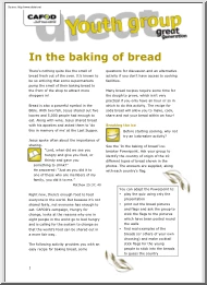 Baking of Bread