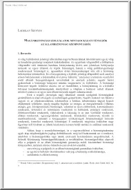 Ladislav Igenyes - Magánbiztonsági szolgálatok mint kockázati tényezők az állambiztonság szempontjából